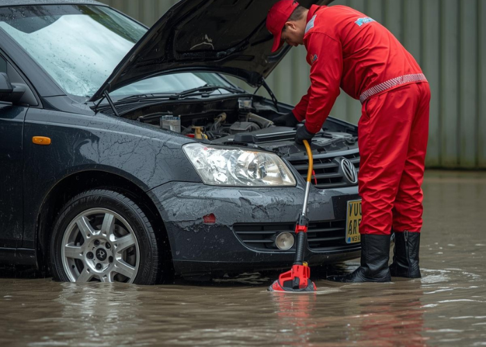 Flooded Car Repair